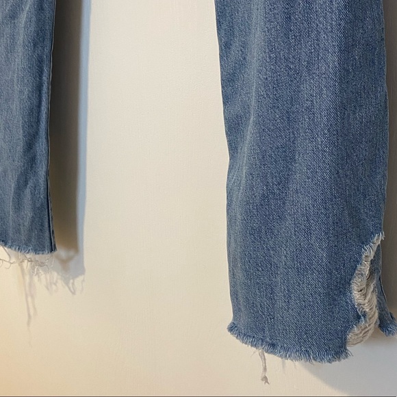 Current/Elliott The Original Straight Prep Destroy Cut Hem - Picture 8 of 8